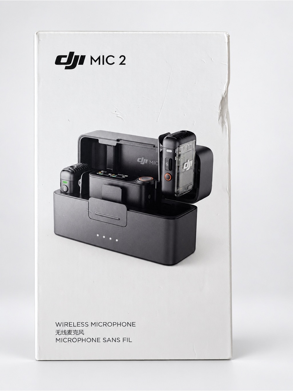 DJI Mic 2 Wireless Microphone Kit – 2 TX + 1 RX + Charging Case